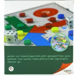 CAYRO Juegos De Mesa|Juego del Parchís y La Oca Magnético
