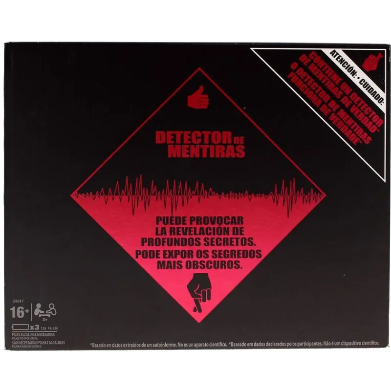 HASBRO Juegos De Mesa|Juego Detector de Mentiras