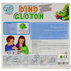 DRIM DISCOUNT Juego Dino Glotón- Juegos De Mesa