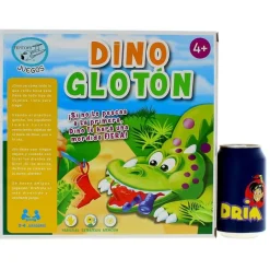 DRIM DISCOUNT Juego Dino Glotón- Juegos De Mesa