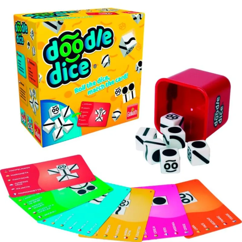 GOLIATH Juegos De Mesa|Juego Doodle Dice