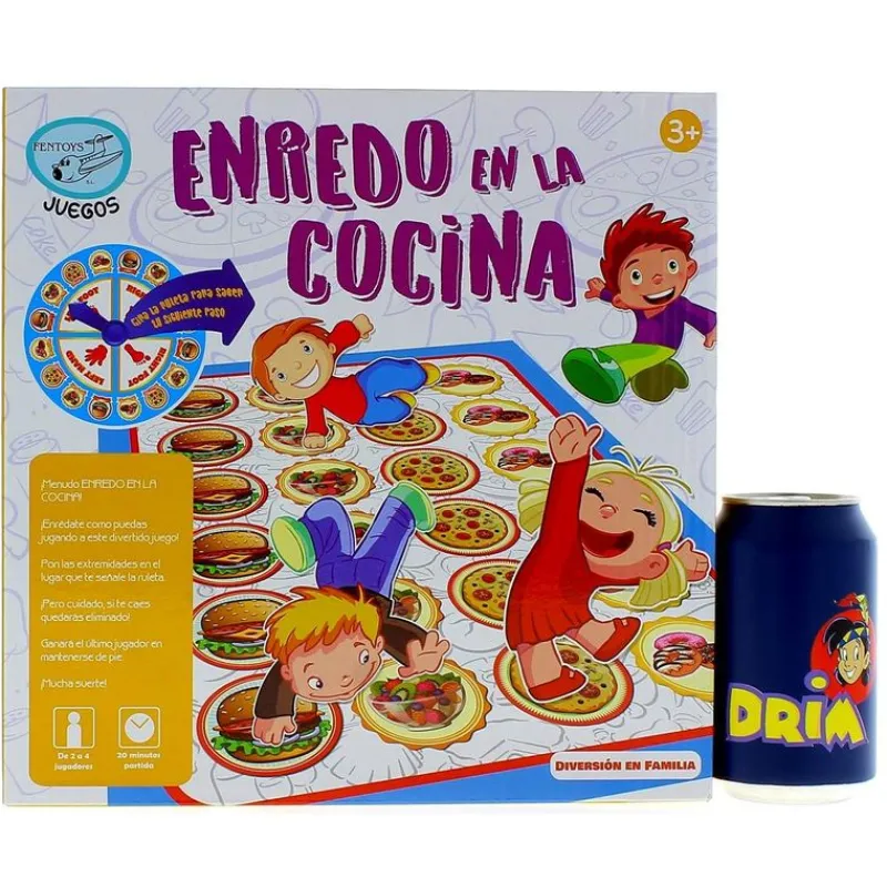 DRIM DISCOUNT Juego Enredos en la Cocina- Juegos De Mesa