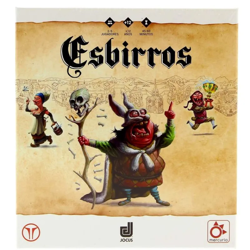 MERCURIO Juego Esbirros- Juegos Para Expertos|Juegos De Mesa