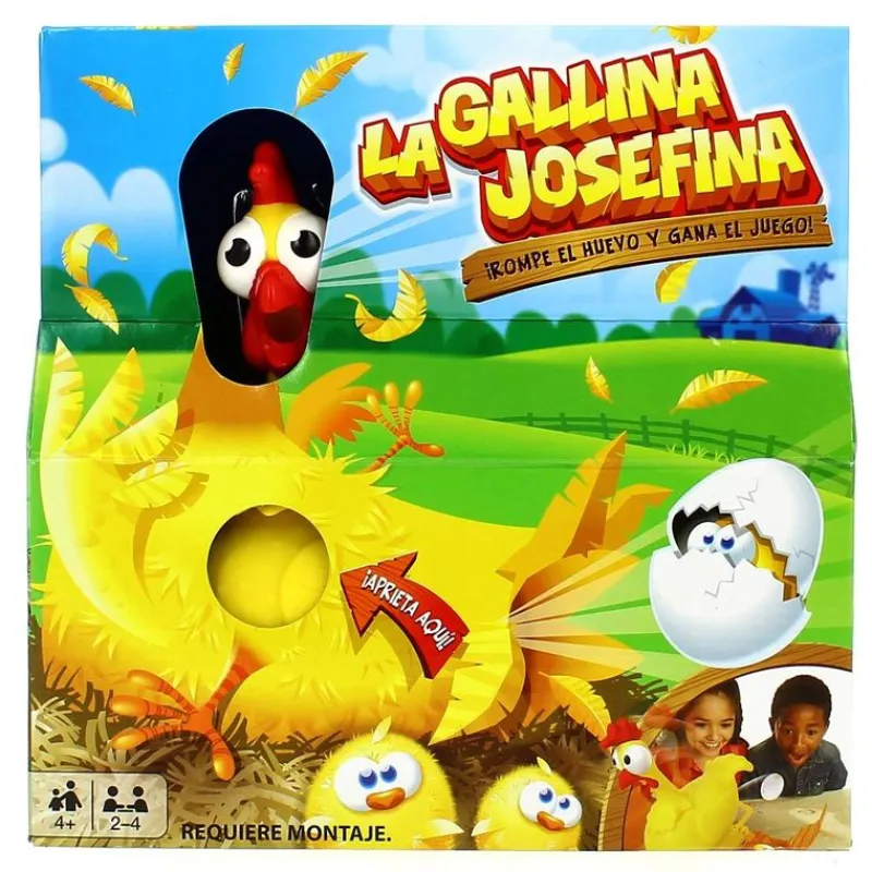 MATTEL Juego Gallina Josefina -- Juegos De Mesa