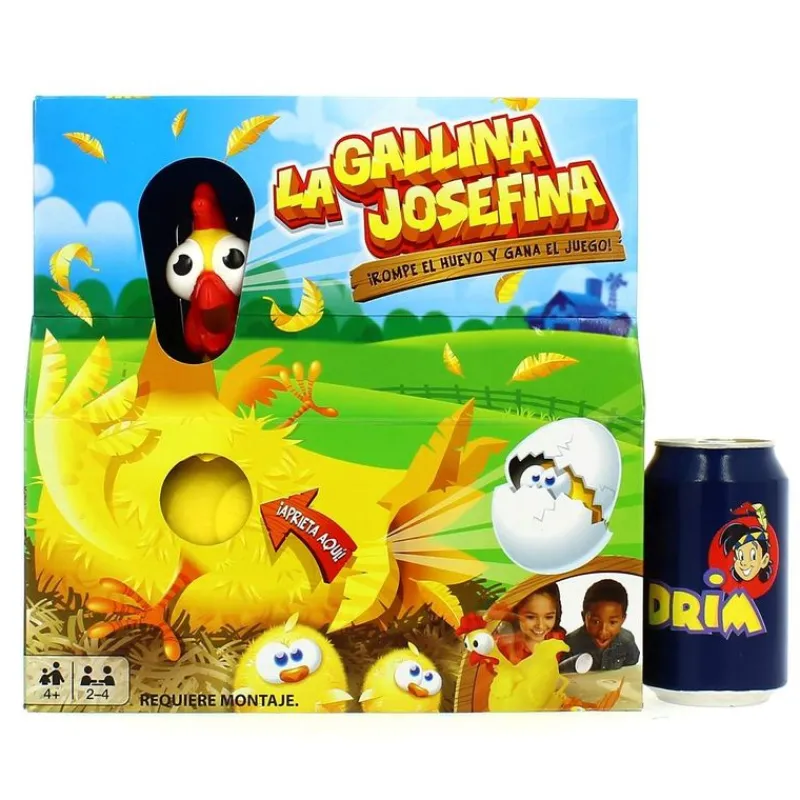 MATTEL Juego Gallina Josefina -- Juegos De Mesa