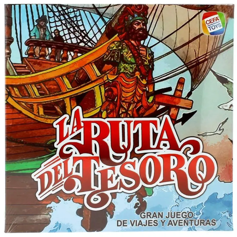 CEFA Juego La Ruta del Tesoro- Juegos De Mesa