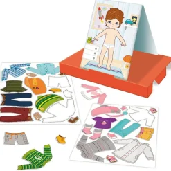 DISET Juego Magnético Vestir Niño Niña- Puzzles Y Construcciones