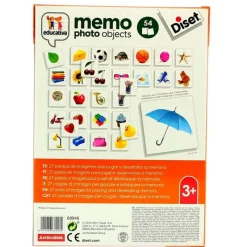 DISET Juego Memo Photo Objetos Cotidianos- Juegos Y Juguetes Educativos