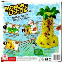 MATTEL Juegos De Mesa|Juego Monos Locos -