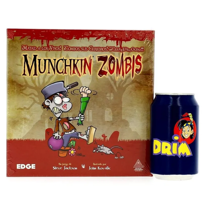 ASMODEE Juego Munchkin Zombies Nueva Edición- Juegos Para Expertos|Halloween