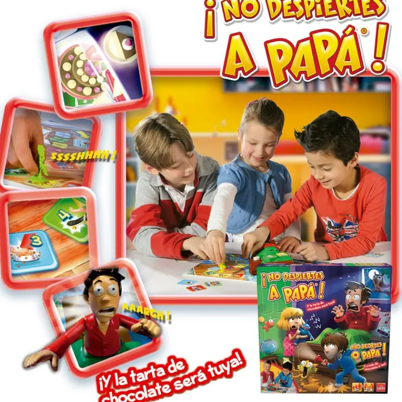 GOLIATH Juego No Despiertes a Papá- Juegos De Mesa