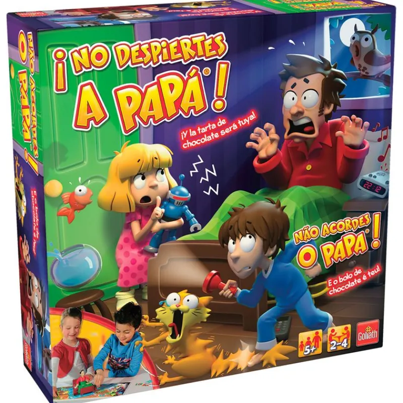 GOLIATH Juego No Despiertes a Papá- Juegos De Mesa