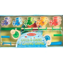 SELECCION DRIM Juego Pesca Magnético Madera- Juegos Y Juguetes De Imitación|Juegos De Madera