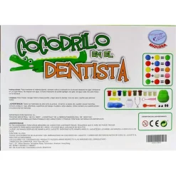 DRIM DISCOUNT Juego Plastilina Cocodrilo en el Dentista- Manualidades