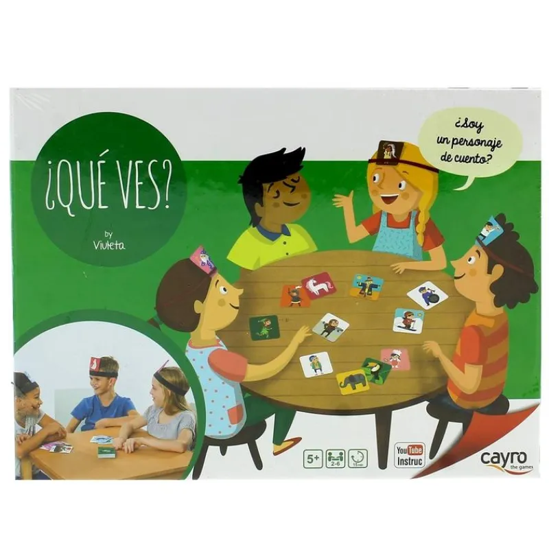 CAYRO Juego ¿Qué Ves?- Juegos De Mesa