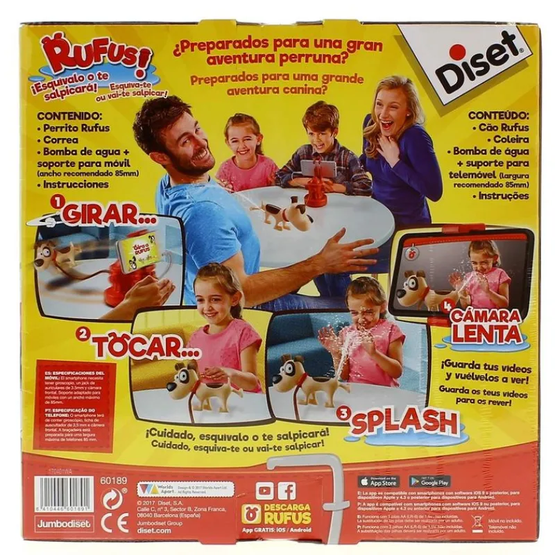 DISET Juego Rufus Tiene Pis- Juegos De Mesa
