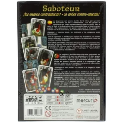 MERCURIO Juegos De Mesa|Juego Saboteur con Expansión