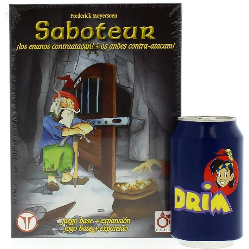 MERCURIO Juegos De Mesa|Juego Saboteur con Expansión