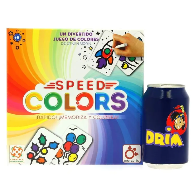 MERCURIO Juego Speed Colors- Juegos Y Juguetes Educativos|Amigos Y Familia