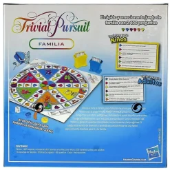 HASBRO Juego Trivial Pursuit Familia- Juegos De Mesa