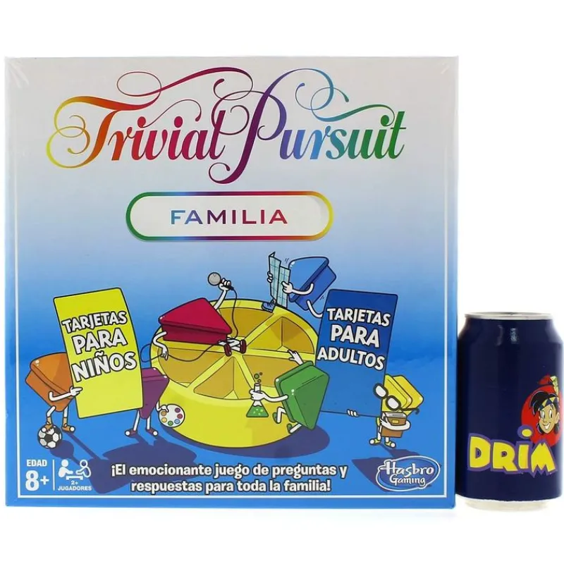 HASBRO Juego Trivial Pursuit Familia- Juegos De Mesa