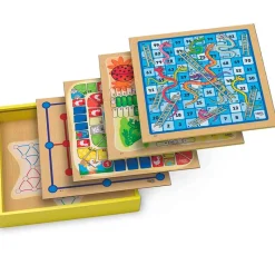 CAYRO Juegos De Madera|Primera Infancia Y Preescolar|Juegos Reunidos Madera