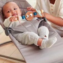BABY BJORN Hamacas Para Bebés|Juegos De Madera|Juguete Madera Hamaca Babybjorn Ojitos Traviesos