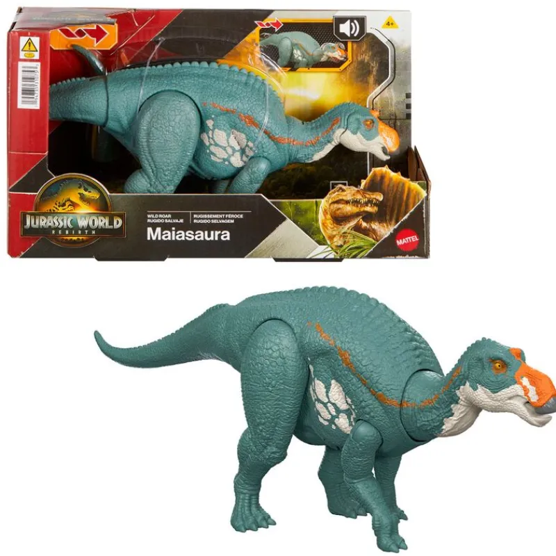 MATTEL Jurassic World : Rebirth Dinosaurio Rugido Salvaje STD- Figuras Y Figuras De Acción