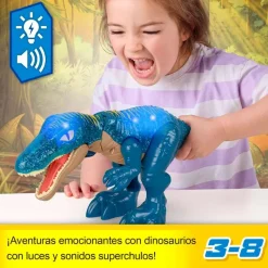 IMAGINEXT Figuras Y Figuras De Acción|Jurassic World Baryonyx Ruge y Brilla