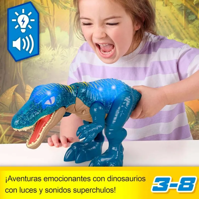 IMAGINEXT Figuras Y Figuras De Acción|Jurassic World Baryonyx Ruge y Brilla