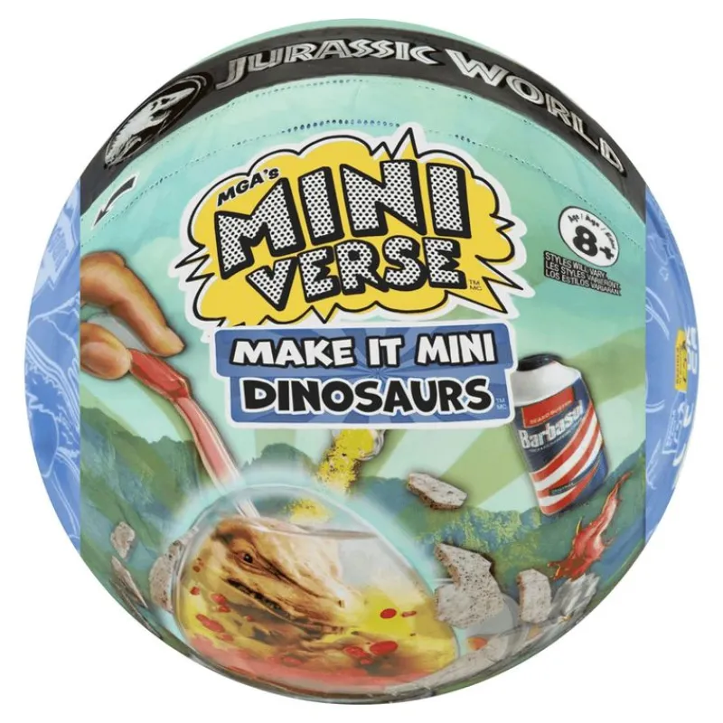 MGA Jurassic World Bola Mini Verse Sorpresa- Manualidades