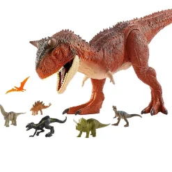 MATTEL Jurassic World Carnotaurus Toro Super Colosal- Figuras Y Figuras De Acción