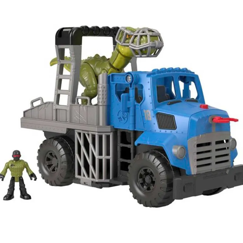 IMAGINEXT Vehículos, Trenes Y Parkings|Jurassic World Dominion Camión Transportador