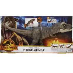 MATTEL Figuras Y Figuras De Acción|Jurassic World Dominion Golpea & Devora T-Rex