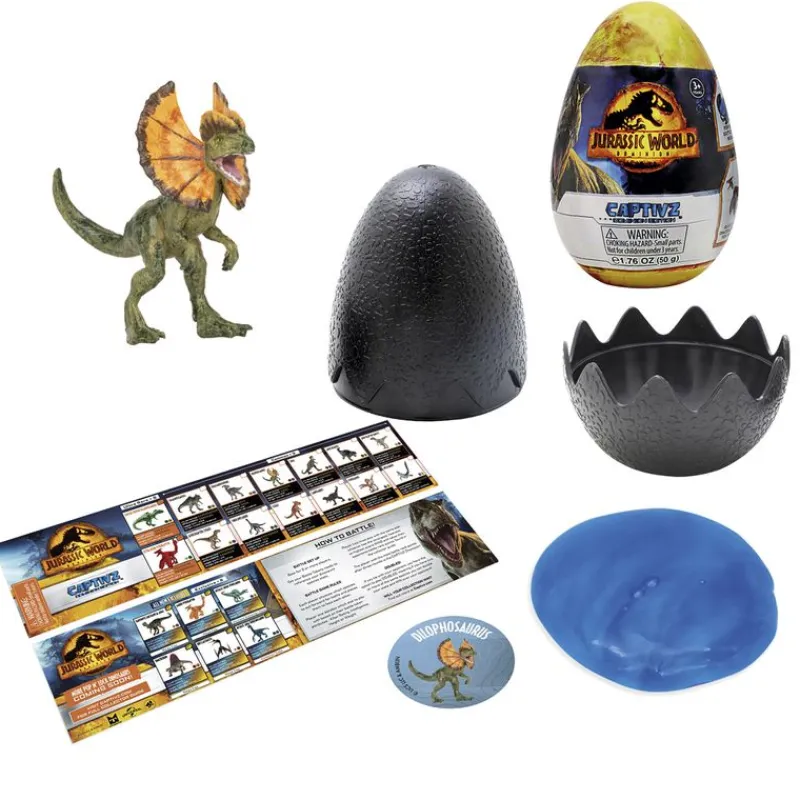 SELECCION DRIM Figuras Y Figuras De Acción|Manualidades|Jurassic World Dominion Huevo Sorpresa Captivz