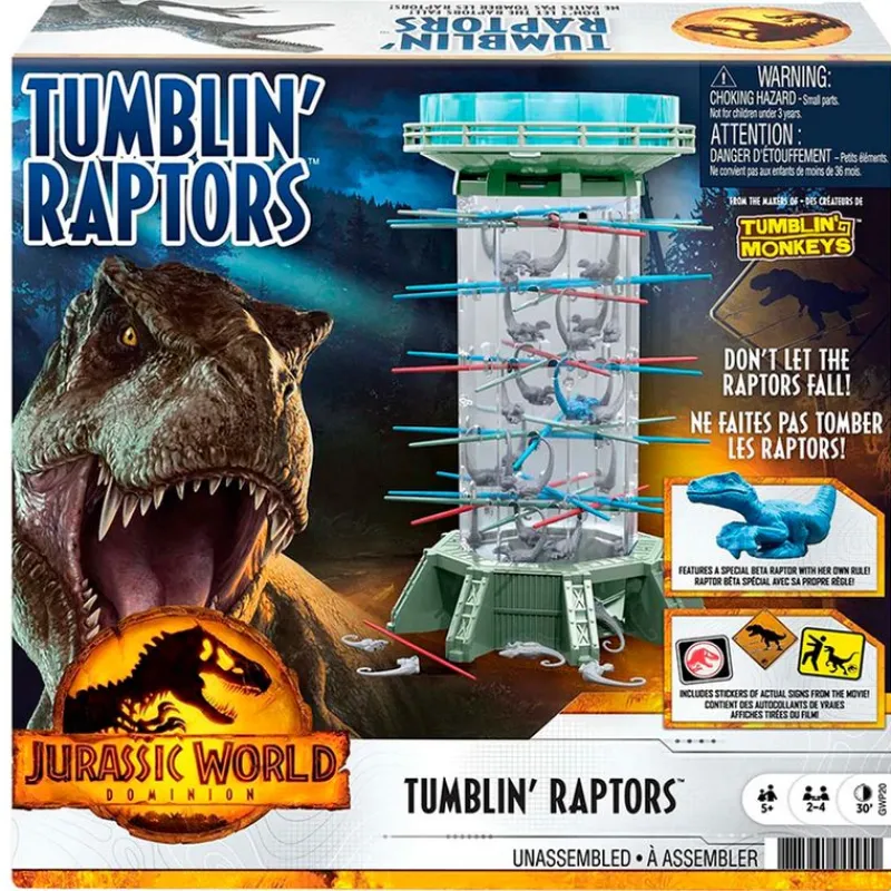 MATTEL Jurassic World Dominion Monos Locos Juego Mesa- Juegos De Mesa