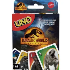 MATTEL Juegos De Mesa|Jurassic World Dominion Uno Juego Cartas
