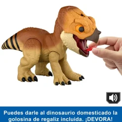MATTEL Figuras Y Figuras De Acción|Jurassic World: El Renacer, Aquilops Dolores Protector Primal