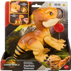 MATTEL Figuras Y Figuras De Acción|Jurassic World: El Renacer, Aquilops Dolores Protector Primal