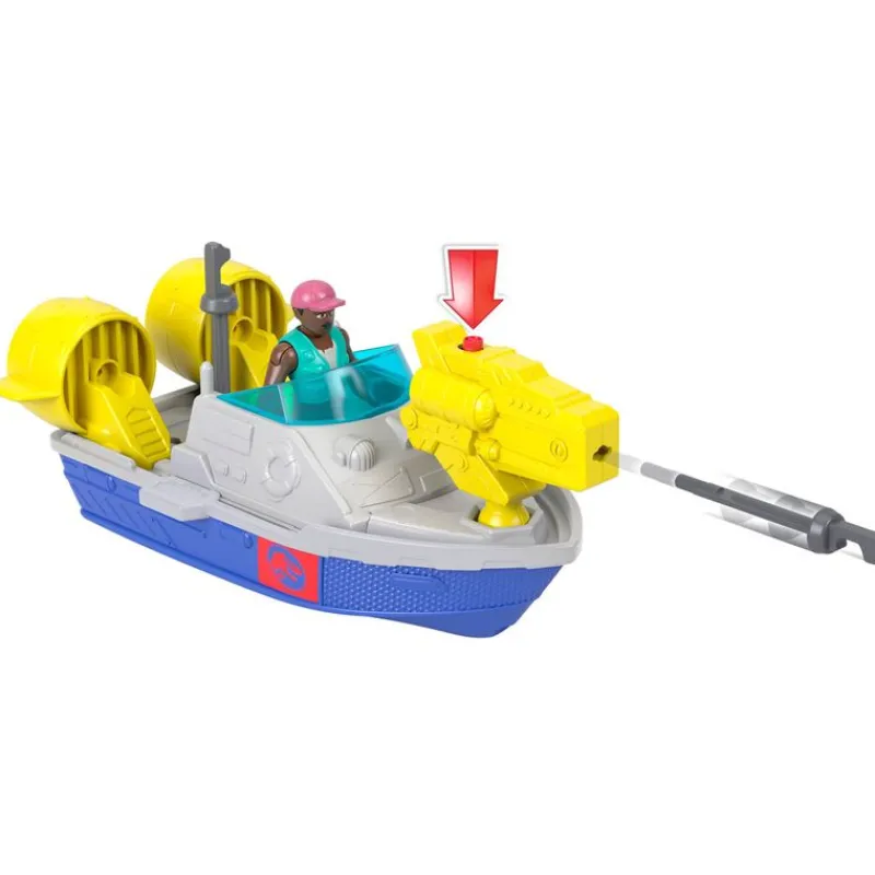 IMAGINEXT Jurassic World: El Renacer Dinosaurio Mosasaurio Persecución Mordiscos Acuáticos- Figuras Y Figuras De Acción