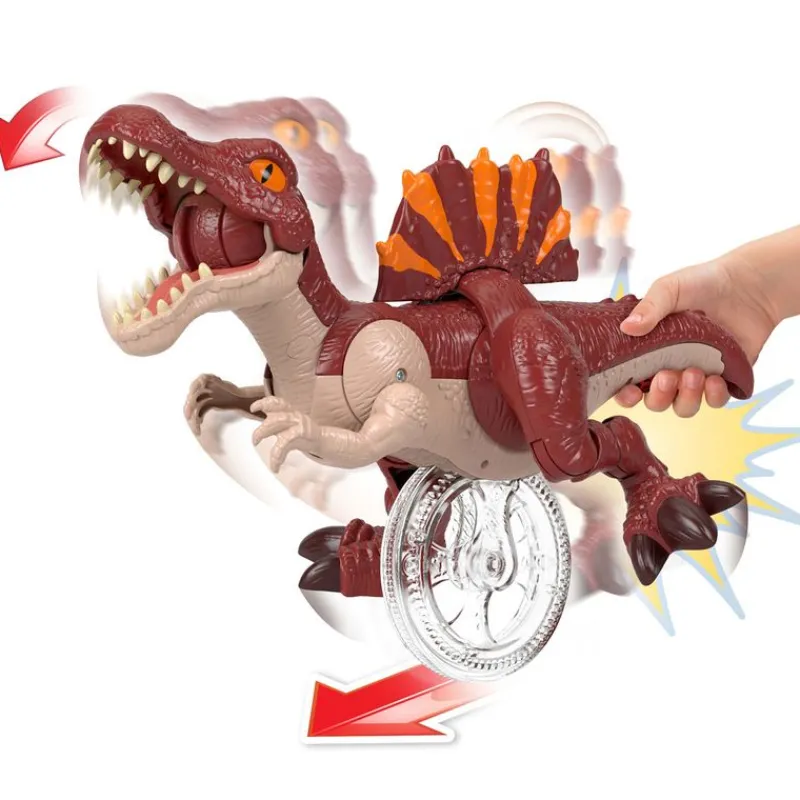 IMAGINEXT Jurassic World: El Renacer Dinosaurio Espinosaurio Corredor- Figuras Y Figuras De Acción