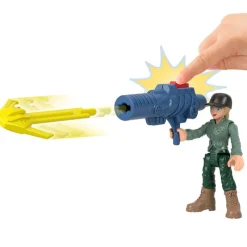 IMAGINEXT Figuras Y Figuras De Acción|Jurassic World El Renacer Conjunto Figuras Acción con Humano