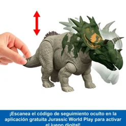 MATTEL Jurassic World: El Renacer Spiclypeus Rugido Salvaje- Figuras Y Figuras De Acción