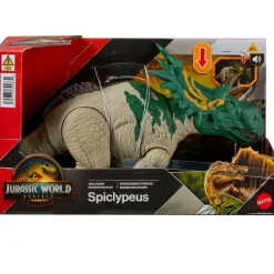 MATTEL Jurassic World: El Renacer Spiclypeus Rugido Salvaje- Figuras Y Figuras De Acción