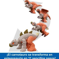 MATTEL Jurassic World Fierce Changers Carnotaurus- Figuras Y Figuras De Acción