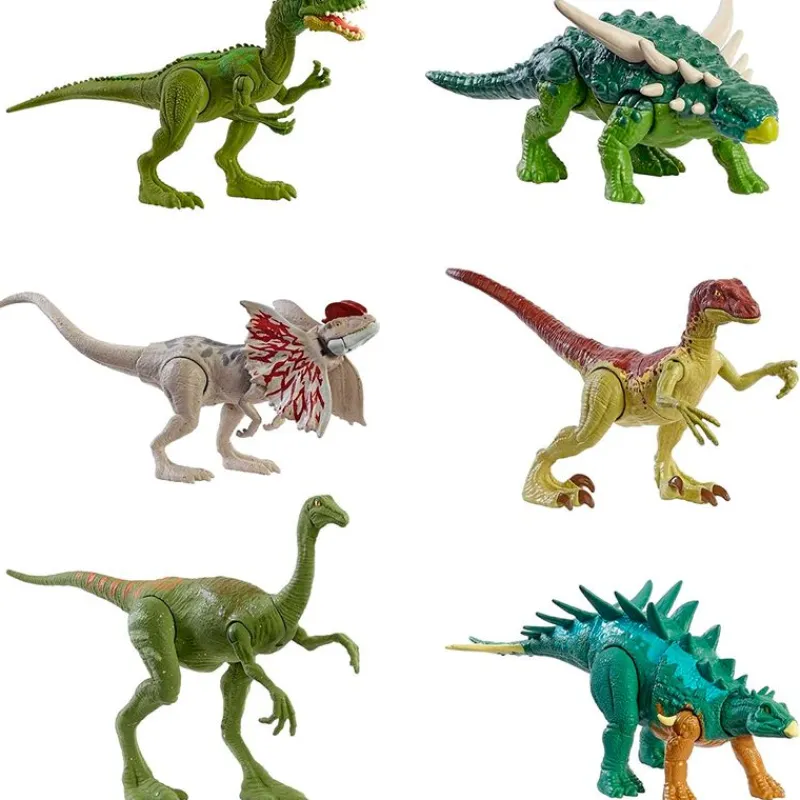 MATTEL Jurassic World Fuerza Feroz Dinosaurio Surtido- Figuras Y Figuras De Acción
