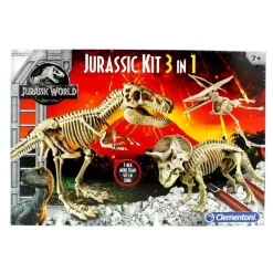 CLEMENTONI Juegos Y Juguetes Educativos|Jurassic World Kit 3 en 1