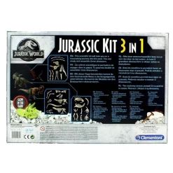 CLEMENTONI Juegos Y Juguetes Educativos|Jurassic World Kit 3 en 1