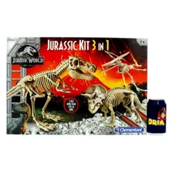 CLEMENTONI Juegos Y Juguetes Educativos|Jurassic World Kit 3 en 1