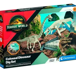 CLEMENTONI Jurassic World Kit Excavación- Juegos Y Juguetes Educativos